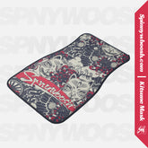 Car Floor Mat - Kitsune Mask